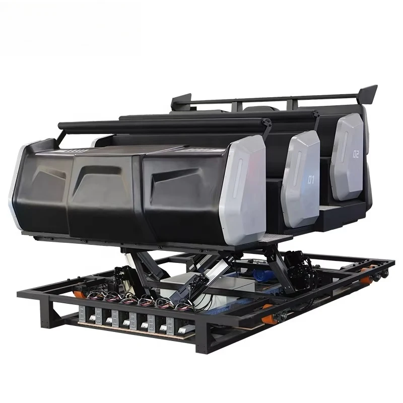 Simulador de Montanha-Russa Virtual Reality Flying Cinema 2026, Simulador de Movimento Indoor VR Multiplayer 5D 7D 9D - Image 5