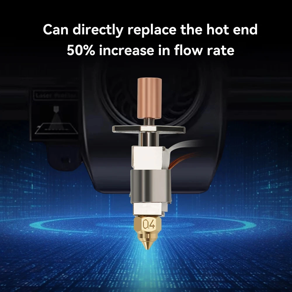 Hotend atualizado kit para creality hotend CR-M4 k1 k1 max bloco de aquecimento cerâmico para Ender-3 v3 ke hotend bocal colocado cobre - Image 4