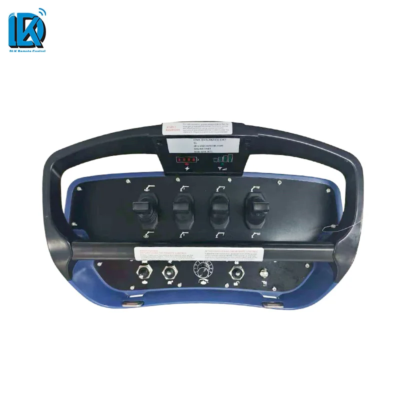 24V/12V Hidráulico 4 Joysticks + Unidade Remota Sem Fio de Controle de Acelerador para Guindaste - Image 4