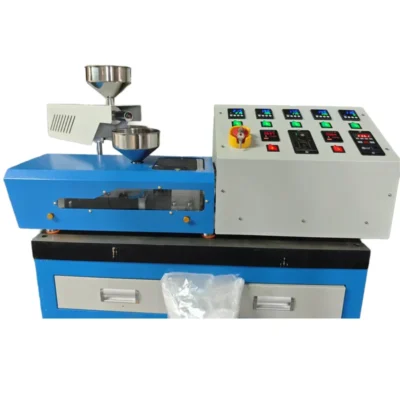 Extrusora de doble tornillo de 220V y 20mm, máquina extrusora de doble tornillo de plástico para laboratorio, trituradora de moldeo por inyección de polímero, extrusión ABS