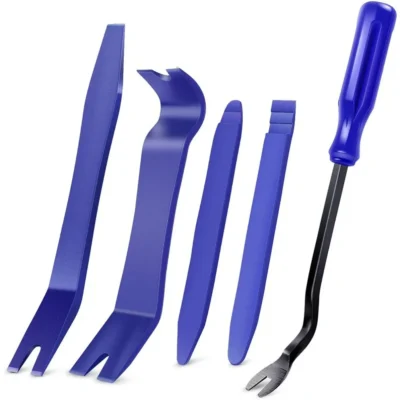 Conjunto de ferramentas manuais para carro, kit de ferramentas para desmontagem de carro, reparo estéreo, dvd, ferramenta de remoção de painel, painel de guarnição de plástico interior