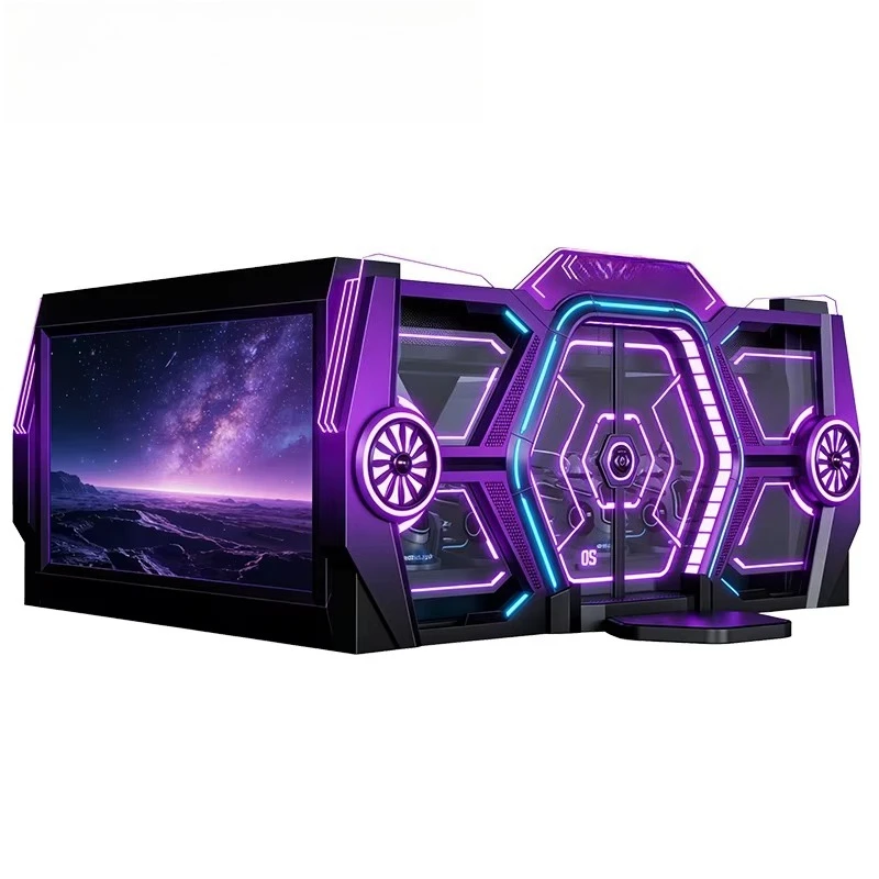 Simulador de Voo VR 5D 7D 9D, Cinema Voador 3D, Jogos VR Dinâmicos de Realidade Virtual, Máquina de Jogo VR com Moedeiro, Novo Design 2026 - Image 4