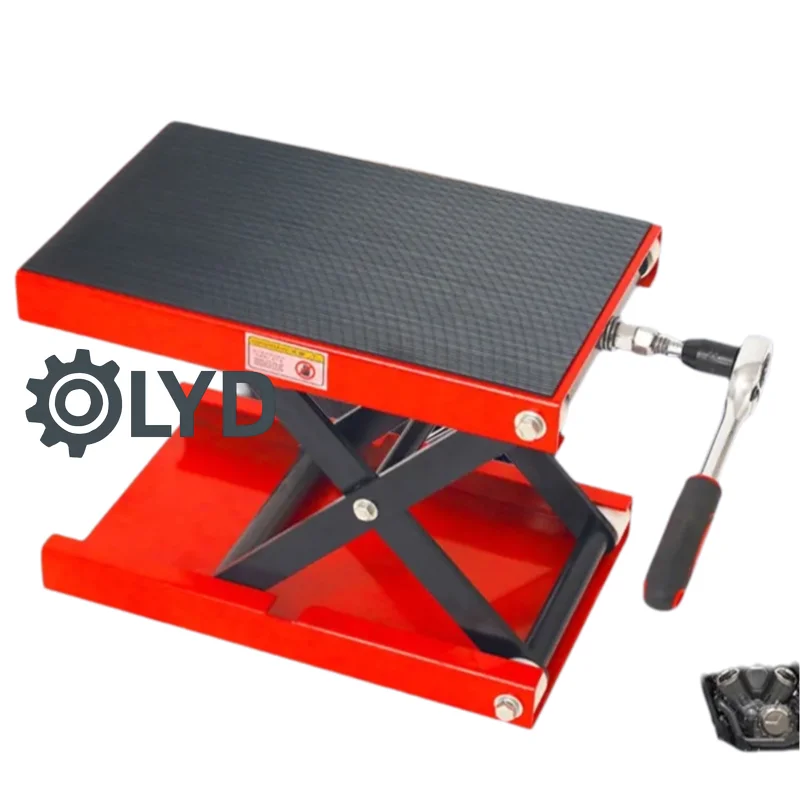 Plataforma Elevatória para Motocicletas: Macaco Especial para Manutenção e Manuseio de Equipamentos - Image 2