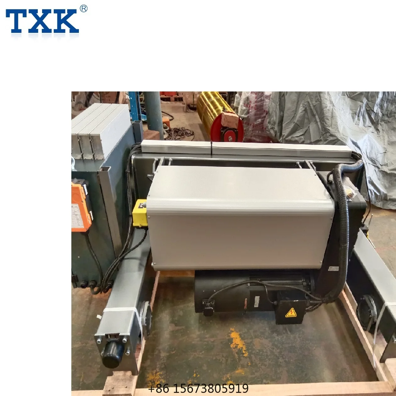 TXK 50 Ton European Electric Wire Rope Hoist Construction Lift Hoist Electric Cable Hoist with Remote Controller - Image 4