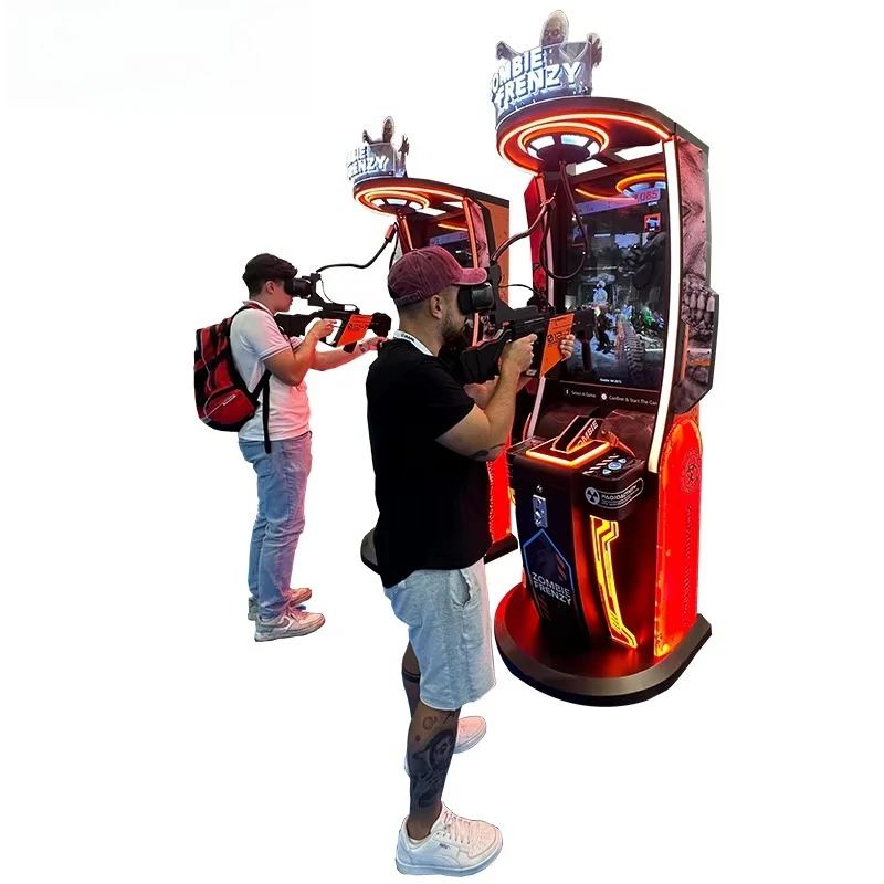 Simulador de Tiro VR 2026 Novo para Uma Pessoa, Jogos de Arcade de Realidade Virtual 5D 7D 12D, Plataforma de Movimento, Máquina de Jogo 3D para Ambientes Internos - Image 2