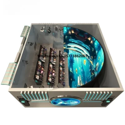 Simulador de Voo Interno 12D 2026 Novo Simulador de Montanha-Russa 5D Equipamento VR/AR/MR Cinema de Voo Virtual 7D 9D ao Ar Livre