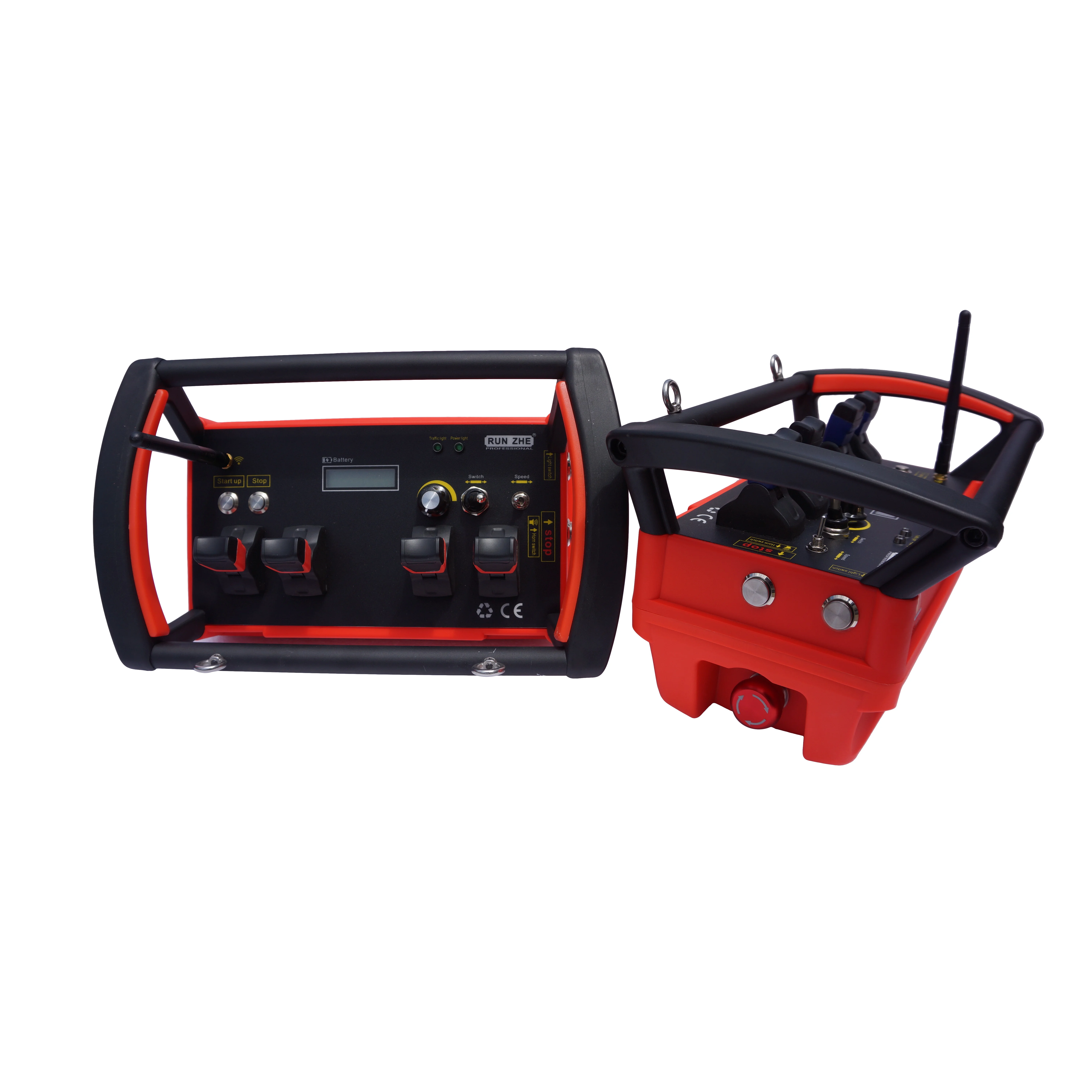 Controle Remoto Sem Fio para Guindaste de Caminhão 4 Joysticks 12v 24v - Image 2