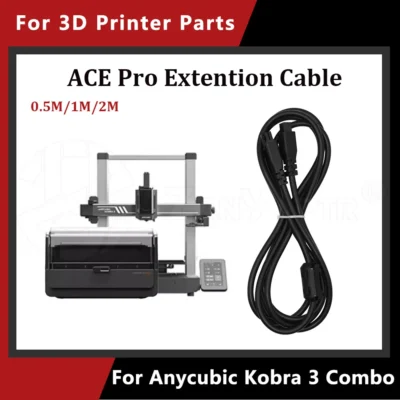 For Anycubic kobra 3 extension cable ACE 4-pin Extension Cable For Kobra3/Max/S1C 3D printer With Magnetic ring/without Magnetic