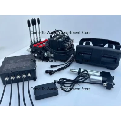 Controle Remoto Proporcional Industrial Sem Fio à Prova d'Água com 4 Joysticks 12V 24V para Guindaste e Elevação de Cargas