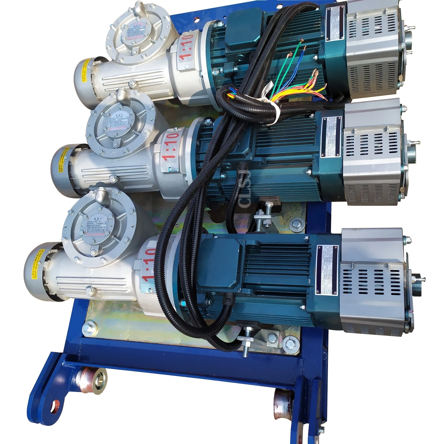 System | Industrial Crane Winch | High-Torque Gearbox & Motor Assembly 45KW Heavy-Duty Electric Hoist - Image 2