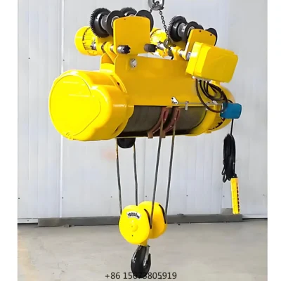 Novo Guincho Elétrico de Cabo de Aço de 5 Toneladas Fabricado na China com Controle Remoto, Construção Metálica e Proteção IP55