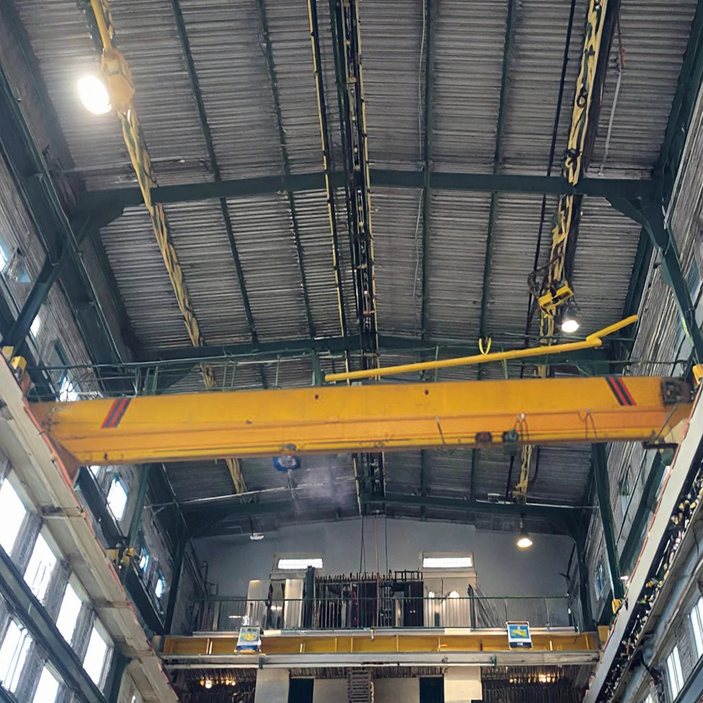 Steel Wire Rope Hoist Single Girder Bridge Crane with Gearbox and Motor 6T Capacity 8.5m Span Remote Control Electric - Image 3