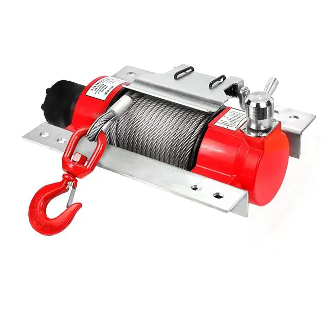 Bens 1 tonelada 1500bls 2000bls 3000bls guindaste pequeno guincho hidráulico de alta capacidade de carga guincho hidráulico para elevador e arrasto - Image 2