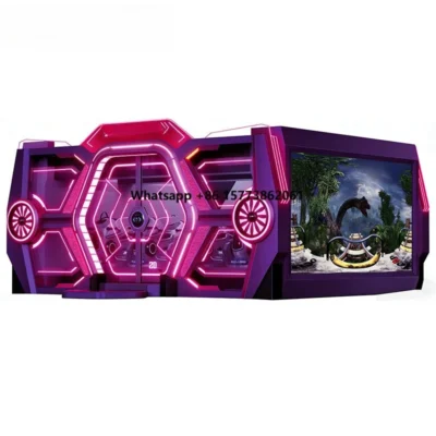 Simulador de Voo VR 5D 7D 9D, Cinema Voador 3D, Jogos VR Dinâmicos de Realidade Virtual, Máquina de Jogo VR com Moedeiro, Novo Design 2026