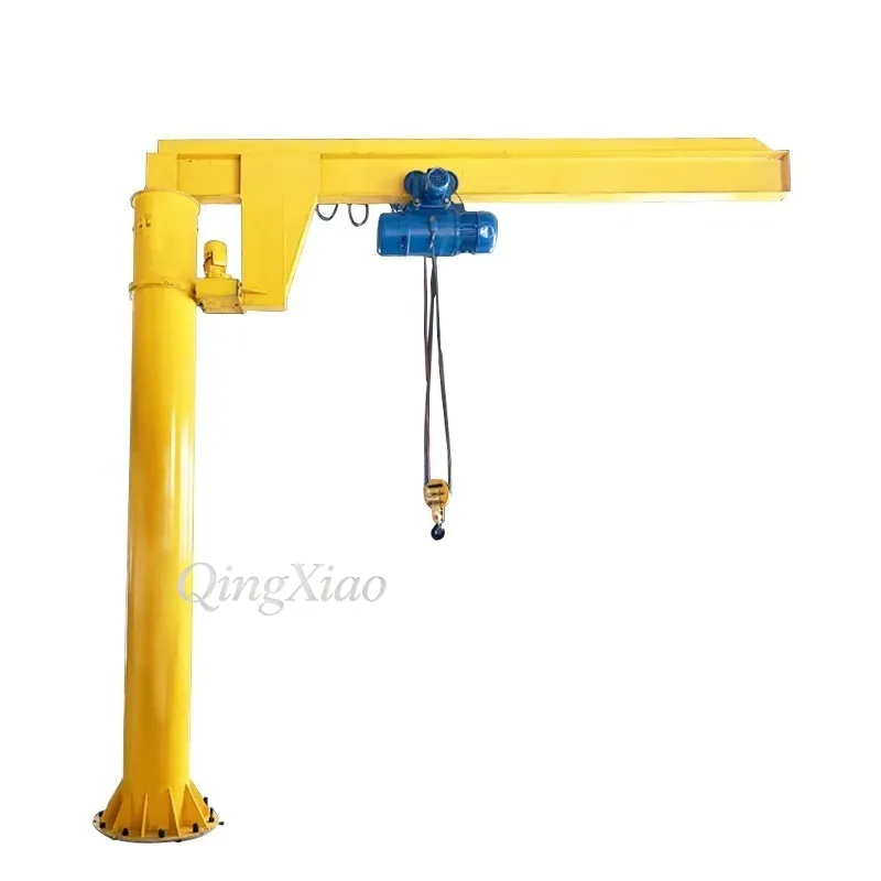 Grue de levage à bras robuste et flexible pour le levage de pièces sur site et le transport de marchandises sur courtes distances - Image 4