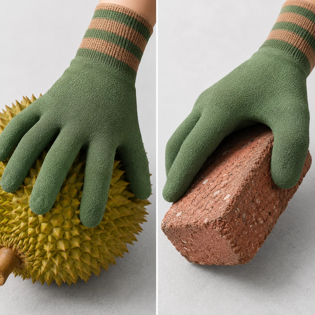 1/2 Par de Luvas de Jardinagem Antipunção, Luvas Duráveis para Trabalho em Jardinagem, para Plantio e Poda de Rosas, Cactos e Amoras - Image 6
