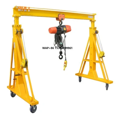 Guindastes Portáteis Flexíveis e Ajustáveis Kenancranes de 0.5, 1, 2, 3, 5 e 10 Toneladas com Guincho Elétrico