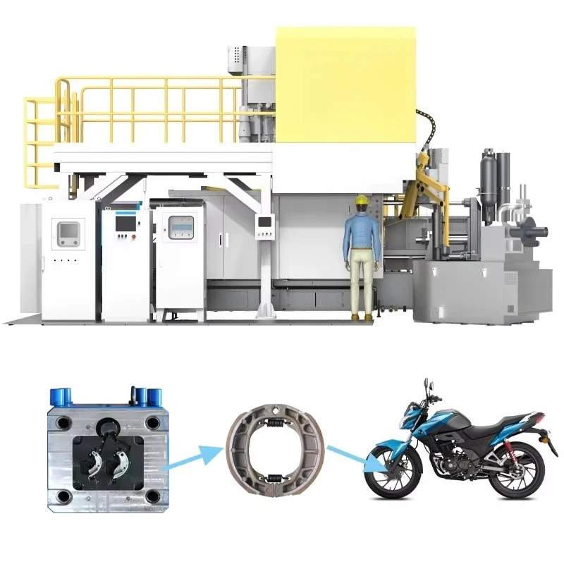 300T Aluminum Magnesium Alloy Die Casting Machine Mould Mold for Making Automobile Motorcycle Accessories Components - Image 2