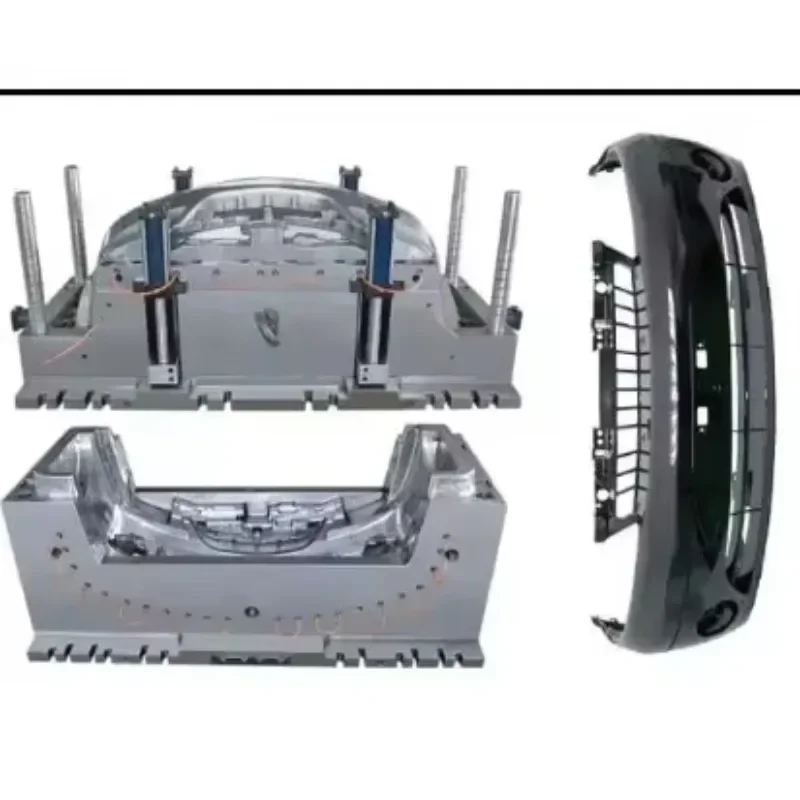 OEM front car bumper 3d drawing design auto parts plastic mold - Image 3