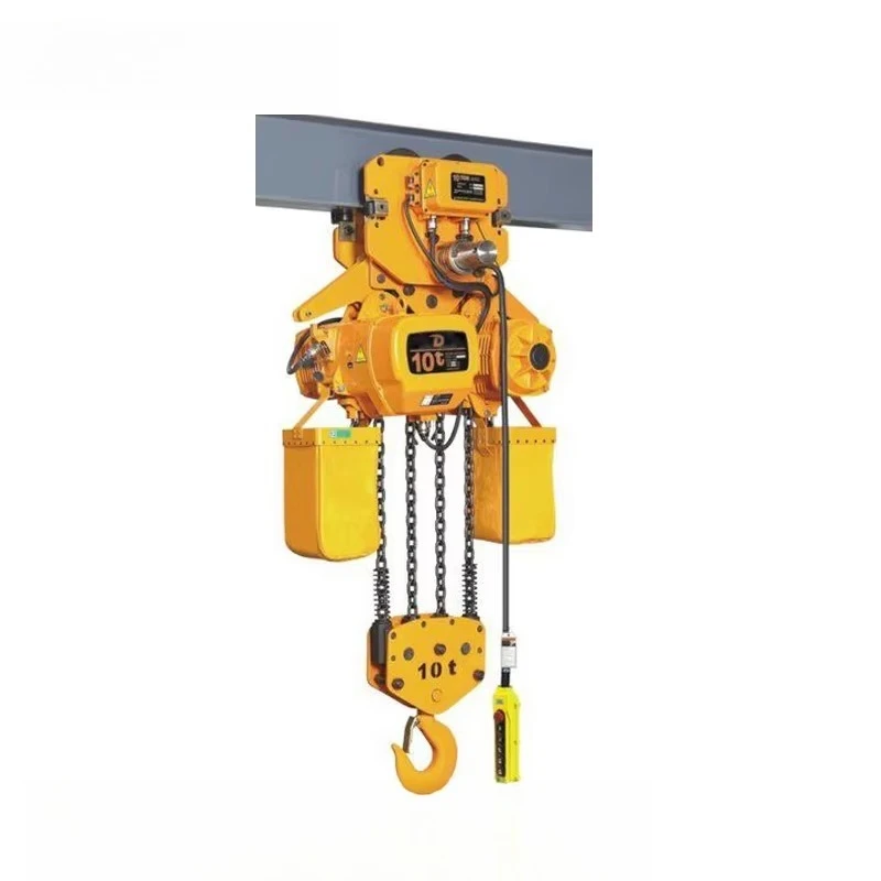 2 tons of 10m two-speed electric chain hoist with movable trolley entertainment - Image 2