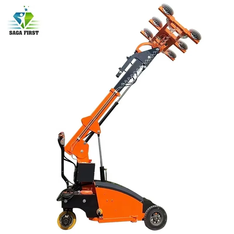 Máquina elevadora YG CE de 1000 kg para elevador de vidrio eléctrico con opciones de ventosas de goma y esponja disponibles - Image 2