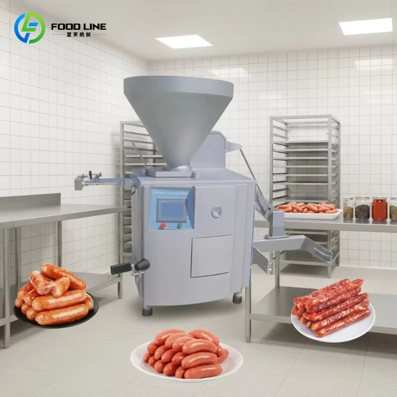 Máquina Eléctrica Comercial Personalizada de Acero Inoxidable para Rellenar Salchichas Vegetarianas y de Pollo, 220V, 1 Año de Garantía - Image 5