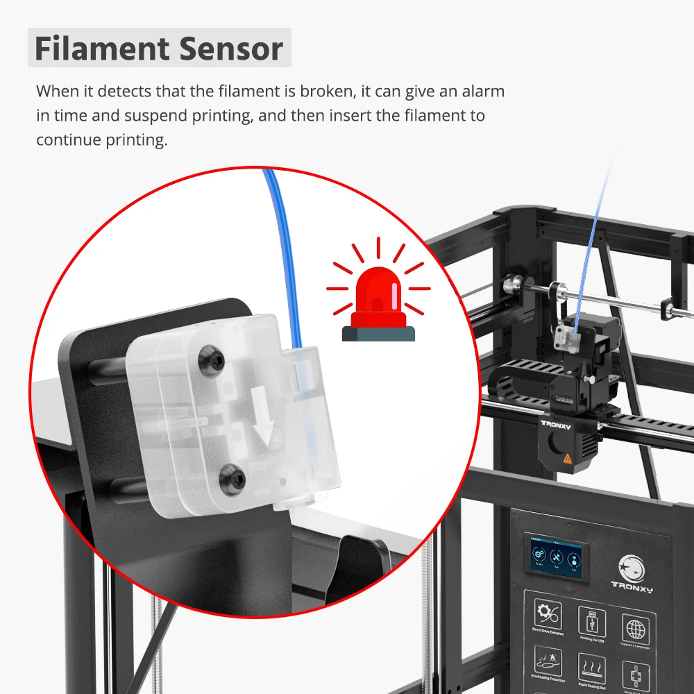 1000-16 Two Color Customized Size Impresoras FDM 3d Printer 1000*1000*1600mm Multi-color Large Scale 3d Printer - Image 5