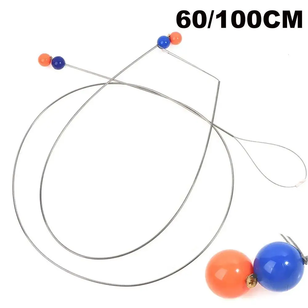 60cm/100cm de alta qualidade serralheiro suprimentos ferramentas bola fio aço inoxidável para puxar corda ferramenta abridor fechadura da porta do carro - Image 2