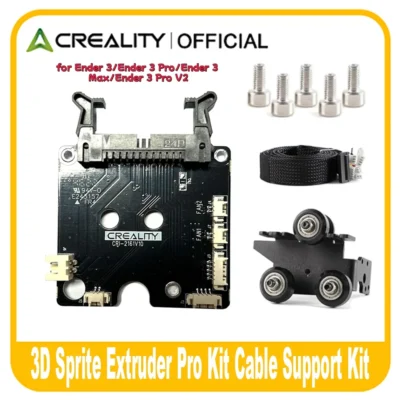 Creality 3d sprite extrusora pro kit kit de suporte cabo para Ender-3/Ender-3 pro/Ender-3 max/Ender-3 v2 peças impressora 3d modificadas