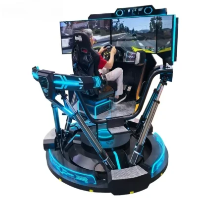 Máquina de Jogo VR Simulador de Corrida de Carro para Venda, Simulador de Corrida VR, Simulador de Direção 3D, Equipamento de Diversão VR