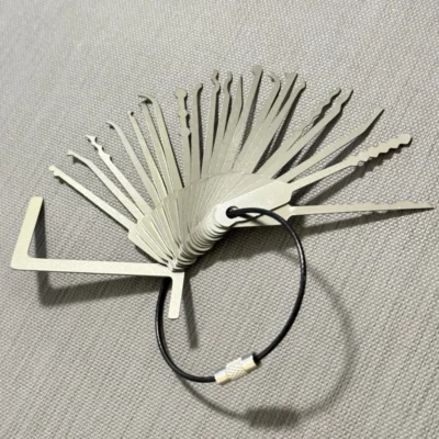 Conjunto de chaves universais 22 em 1 para reparo de cadeados, ferramentas de treinamento para chaveiros