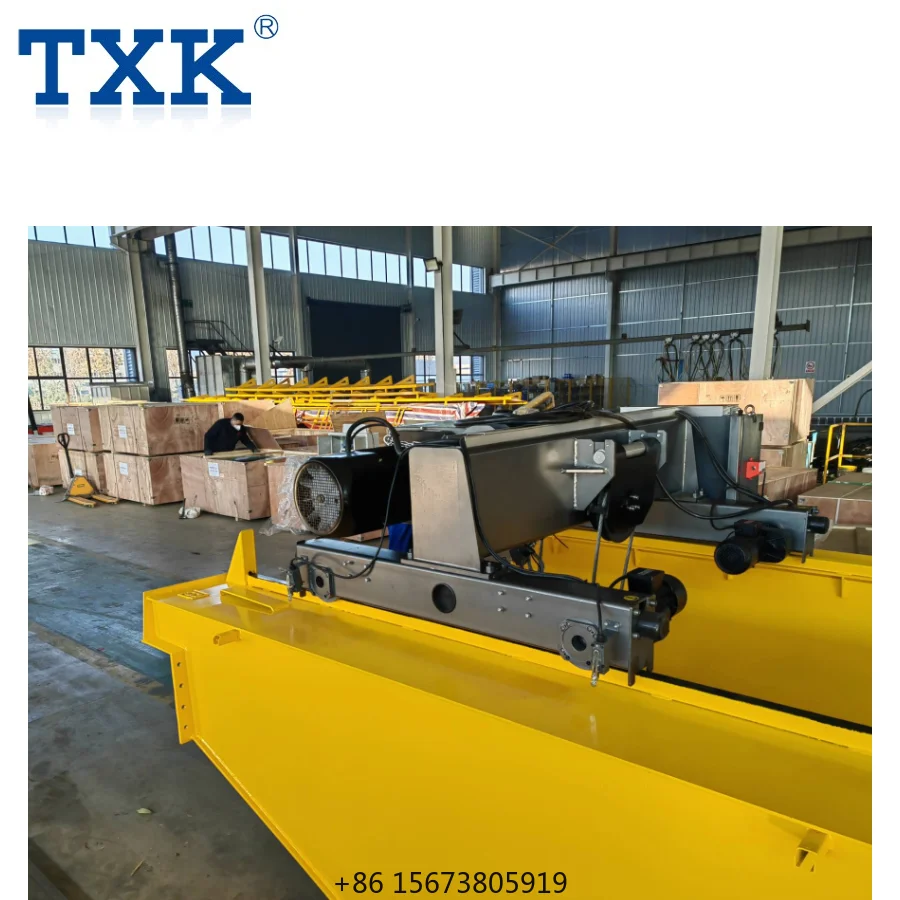 TXK 50 Ton European Electric Wire Rope Hoist Construction Lift Hoist Electric Cable Hoist with Remote Controller - Image 2