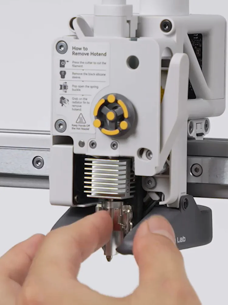 Unidade Extrusora Bambu Lab para Impressoras A1 Series A1 A1 Mini: Alimentação de Filamento para Hotend, Cortador de Filamento e Motor Extrusor - Image 4