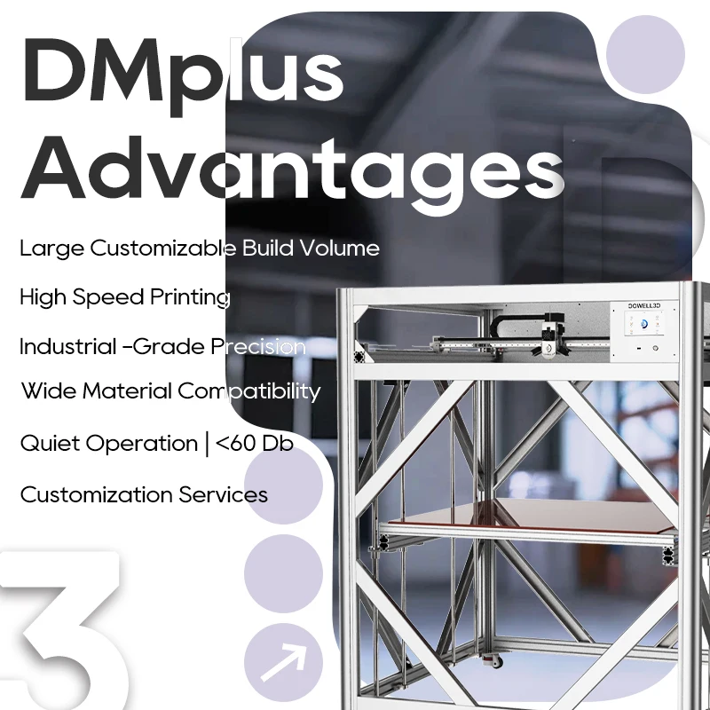 Dowell DM10-16Plus Industrial Large Format FDM 3d Printer Big Size 1600mm Dual Extruder 3d Print Machine Impresora 3d - Image 4
