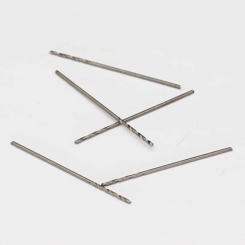 0.2/0.4/0.5/0.8/1/1.5/2/2.5-3mm metal madeira aço de alta velocidade hss perfurador ferramenta manual em espiral reta torção mini micro broca - Image 2