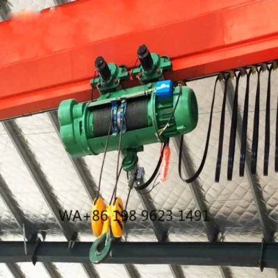 Guincho Elétrico Leve de 1T, 2T, 3T, 5T com Controle Remoto Sem Fio para Elevação Industrial e Equipamentos de Guindaste