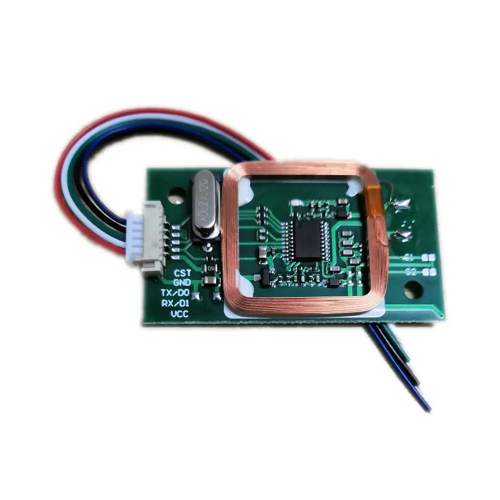 Double Frequency 125khz 13.56mhz RFID Card Reader Module Wiegand Uart TTL - Image 2