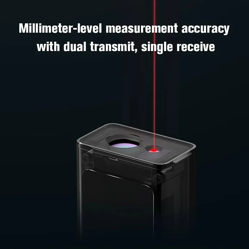 Novo Medidor de Distância a Laser Inteligente MIJIA com Display LCD, Medidor de Distância em Tempo Real, Fita Métrica, Funciona com o APP Mi Home - Image 3
