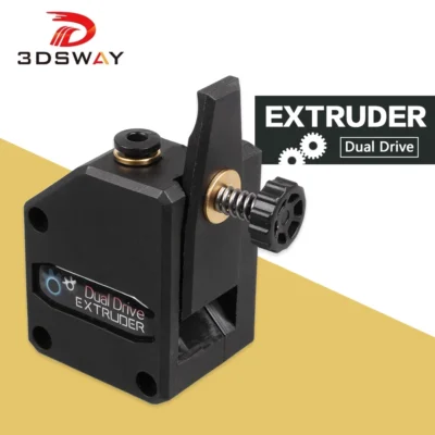 3dsway peças de impressora 3d mk8 extrusora clone extrusora de unidade dupla atualização bowden ddb extrusora 1.75mm filamento para ender3 cr10 mk8