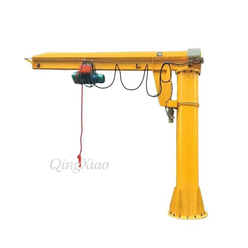 Grue de levage à bras robuste et flexible pour le levage de pièces sur site et le transport de marchandises sur courtes distances - Image 3