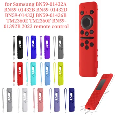 for Samsung 8K Neo QLED HDR Smart TV Silicone Case Protective Cover BN59-01432A 01432B 2023 Remote Control Dustproof Case Shell