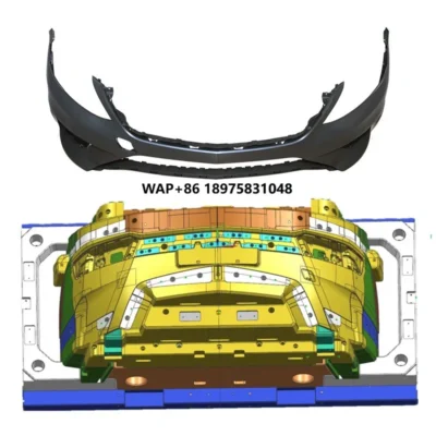 Auto parts plastic mold, automotive front and rear bumper mold, automotive parts body kit, front bumper lip