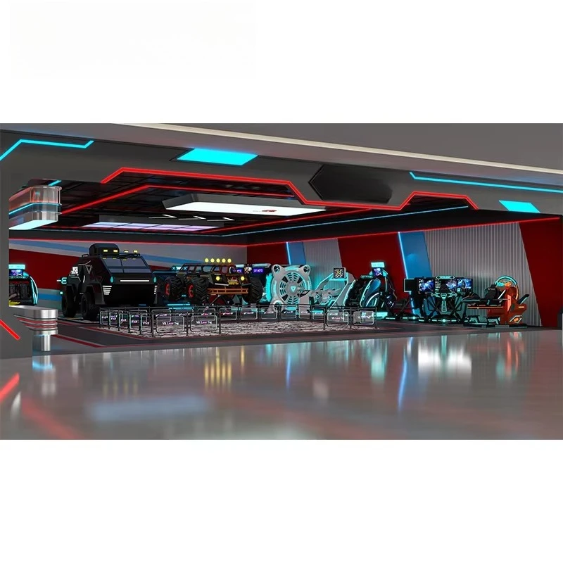Parque Temático de Realidade Virtual 2026, Máquina de Jogo de Simulador de Voo 9D para Crianças, Multiplayer Indoor, Parque de Diversões ao Ar Livre - Image 5