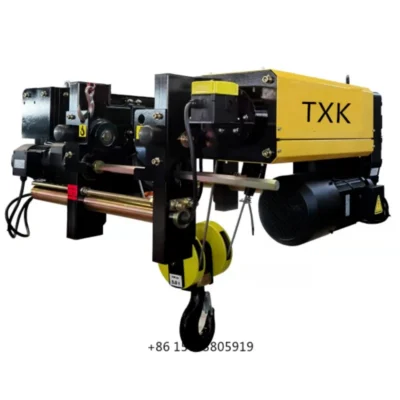 Fabricants de palans à câble pour ponts roulants à poutre simple utilisant un palan électrique de type européen motorisé 2T 20T Grade M5