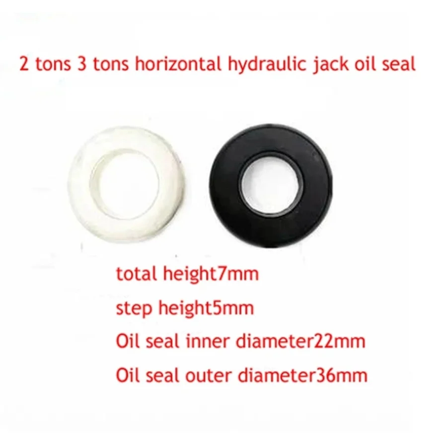 2 tonnes 3 tonnes accessoires de cric hydraulique horizontal joint d'huile bague d'étanchéité joint d'huile en caoutchouc souple de haute qualité 1 paire