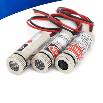 classe industrial focalizável da lente de vidro da cabeça do módulo do laser da linha/delha vermelha de 650nm 5mW