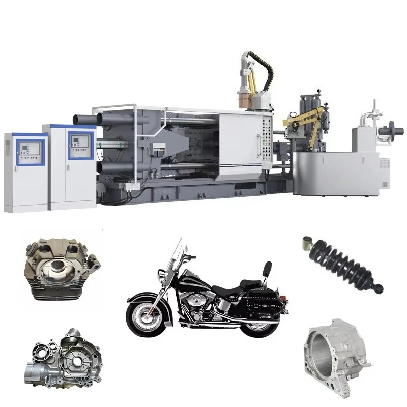 300T Aluminum Magnesium Alloy Die Casting Machine Mould Mold for Making Automobile Motorcycle Accessories Components - Image 4