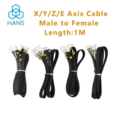 3D Printer Parts X/Y/Z/E Axis Stepper Motor And Limit Switch Extension Cable Male To Female Length 1M Cables