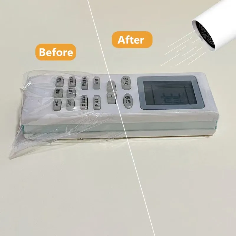 5/10/20PCS Transparent Heat Shrink Film TV/ Air Condition Remote Control Cover for Xiaomi Samsung Universal Protective Bag Case - Image 2