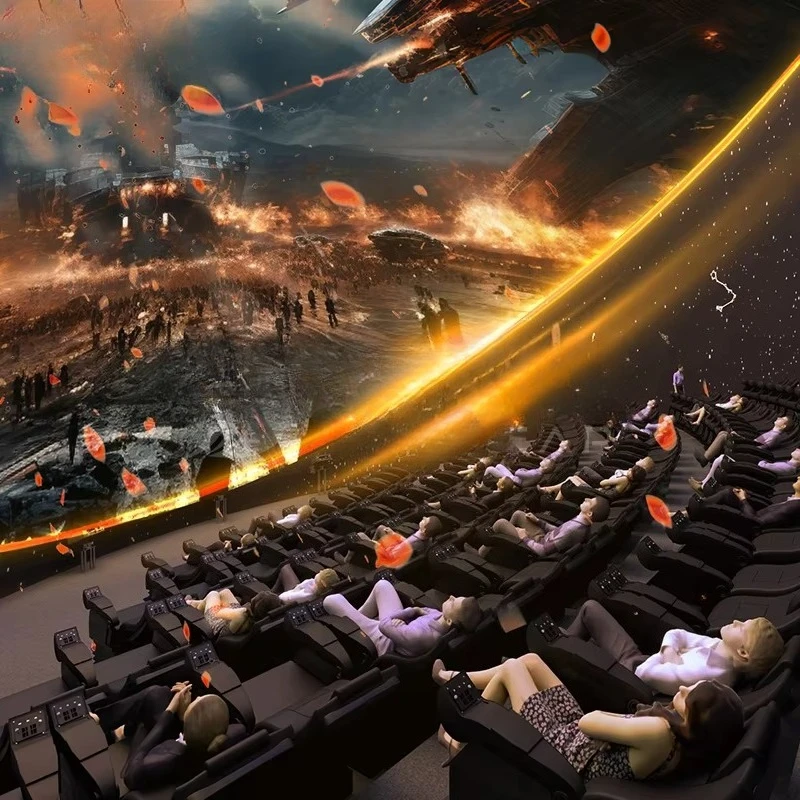 Simulador de Voo VR 2026, Entretenimento AR/VR, Cinema em Cúpula 3D 5D 7D, Simulador de Montanha-Russa 12D, Cinema Voador Imersivo 9D - Image 4